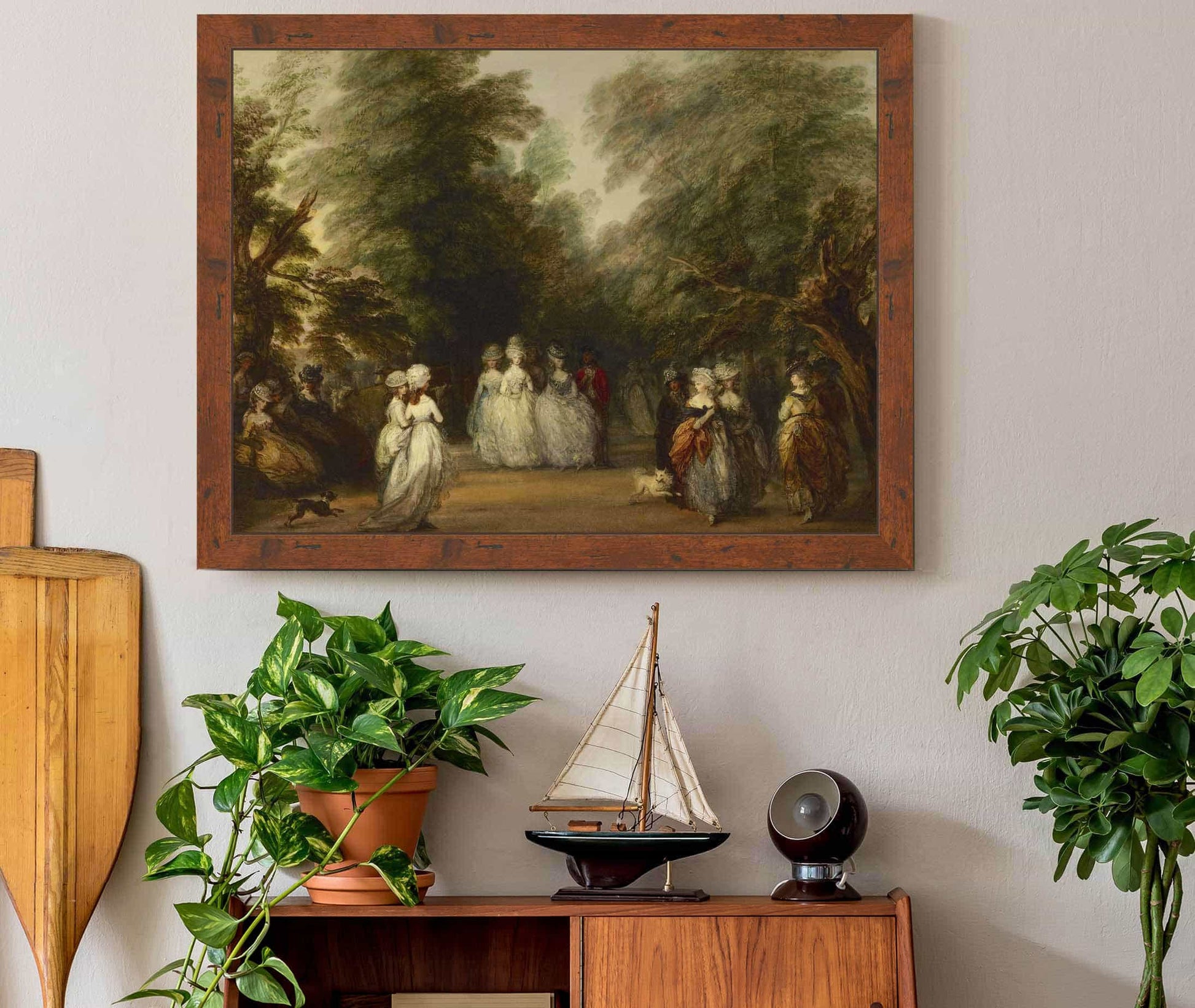The Mall In St Jamess Park by Thomas Gainsborough