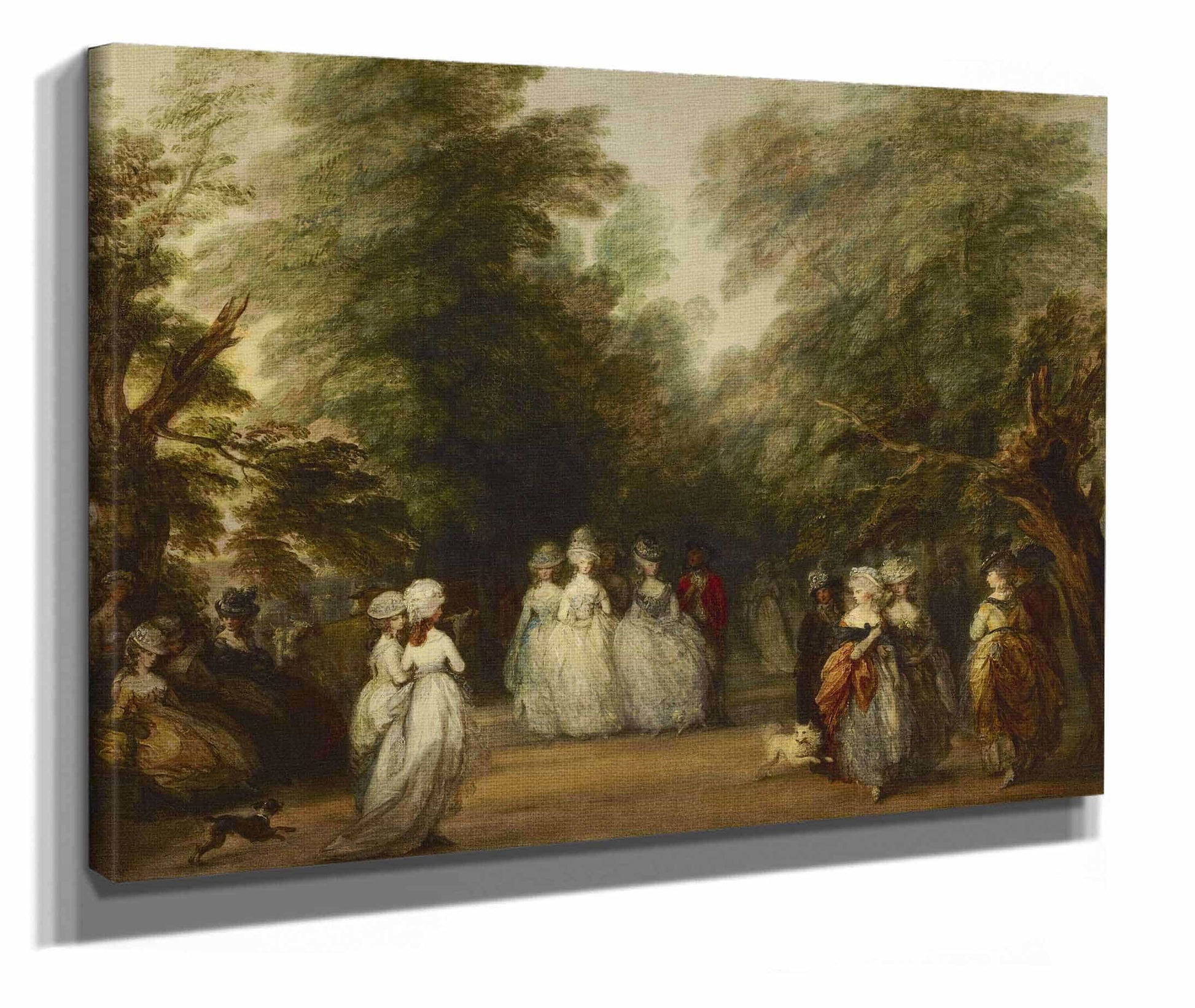 The Mall In St Jamess Park by Thomas Gainsborough