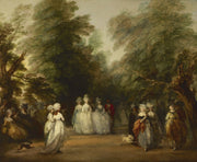 The Mall In St Jamess Park by Thomas Gainsborough