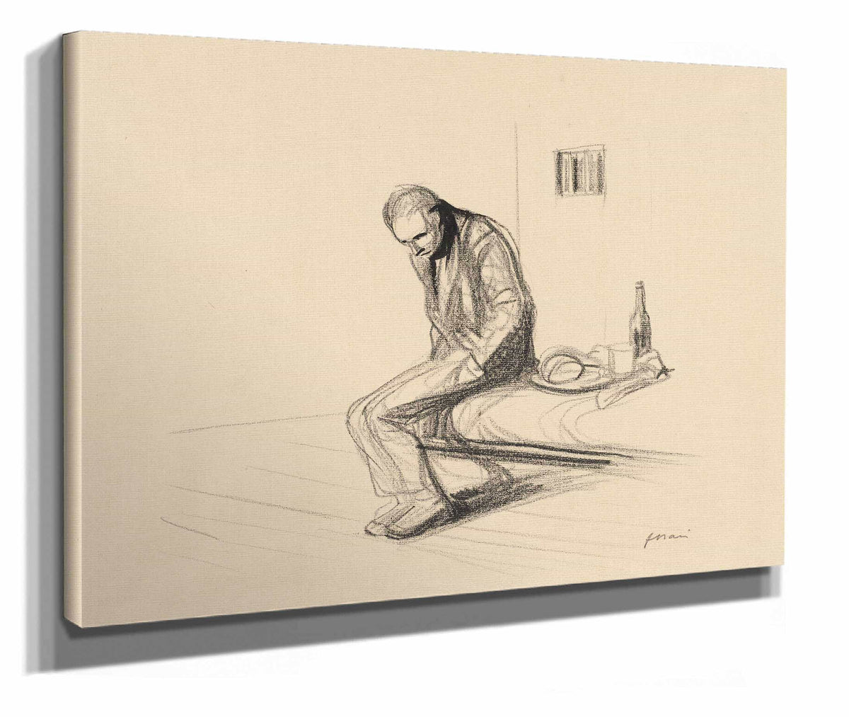 The Man Who Fired Upon Clemenceau by Jean Louis Forain