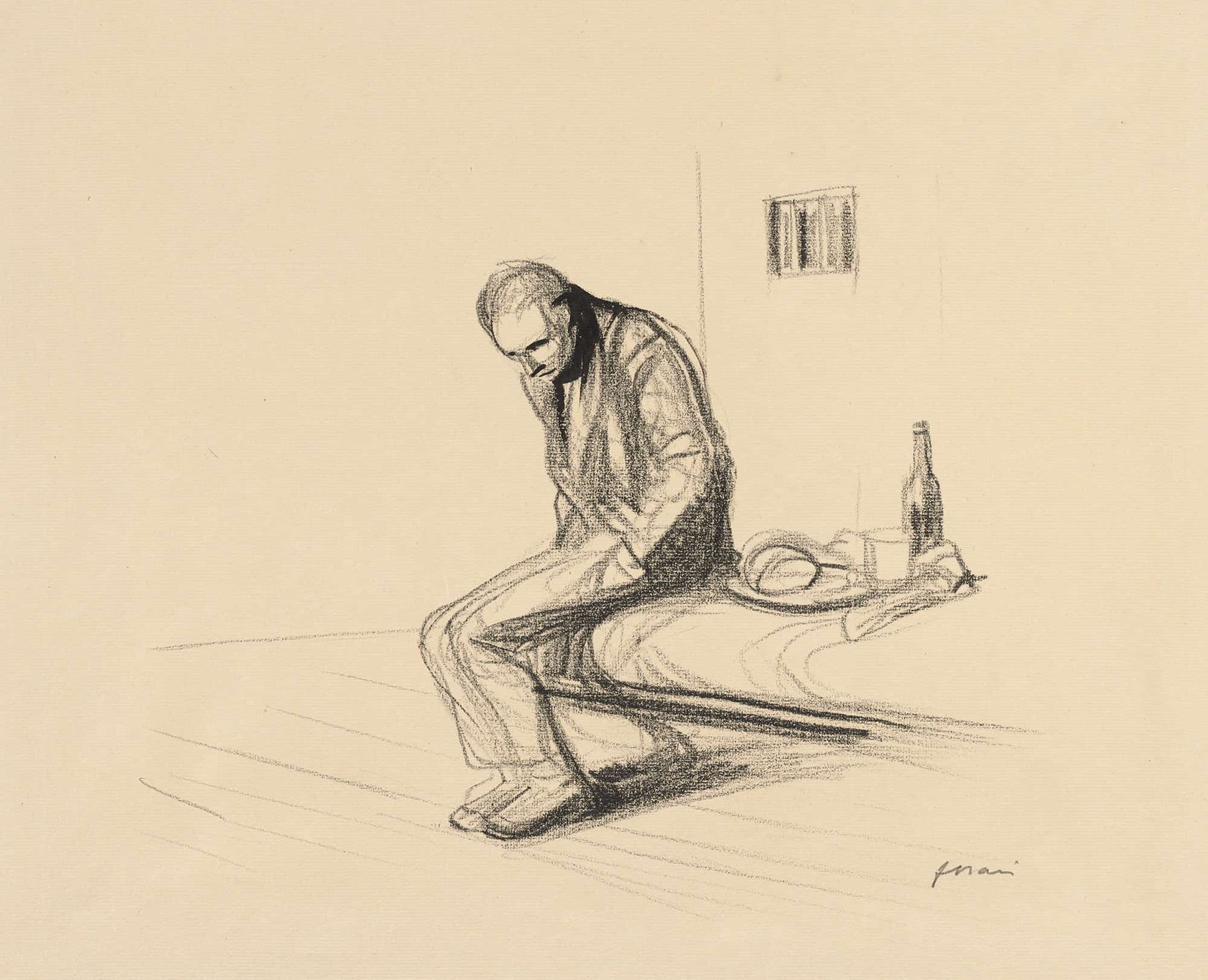 The Man Who Fired Upon Clemenceau by Jean Louis Forain
