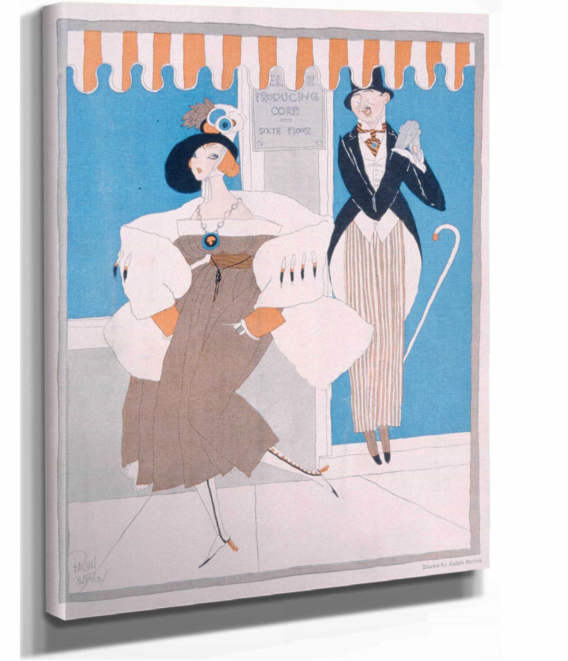 The Manager Discovers Great Histrionic Ability by Ralph Barton