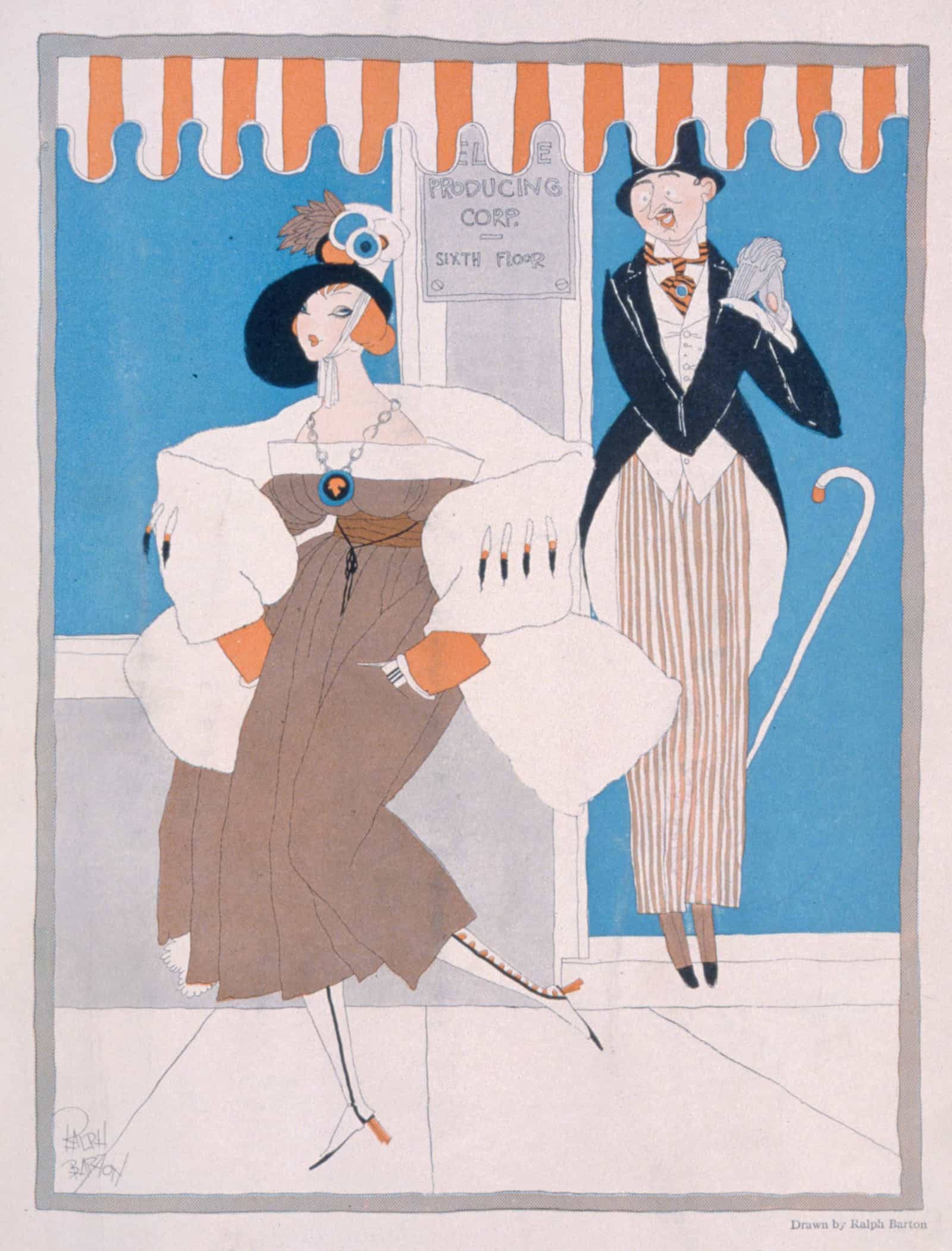 The Manager Discovers Great Histrionic Ability by Ralph Barton