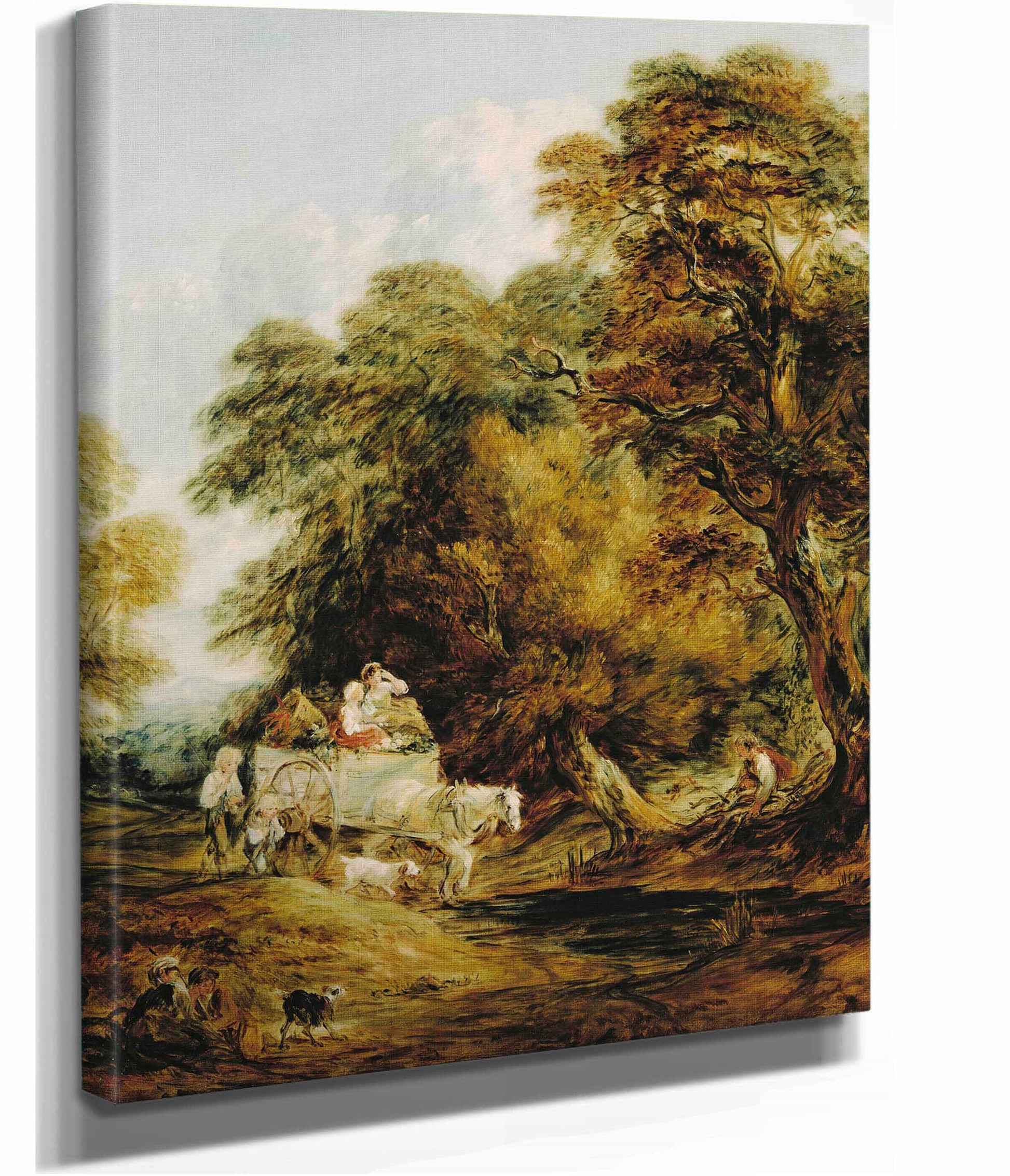 The Market Cart by Thomas Gainsborough