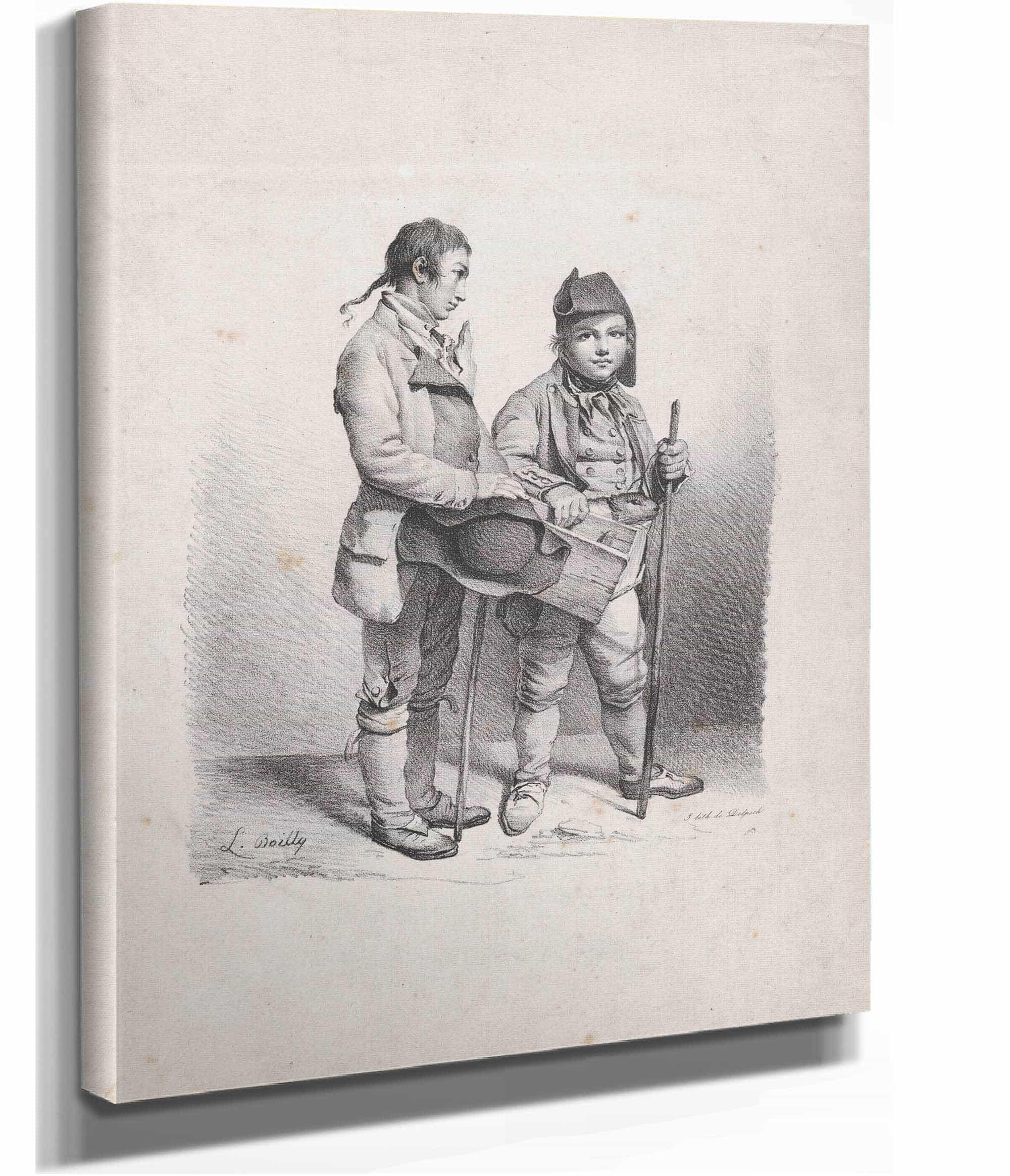 The Marmot by Louis Leopold Boilly