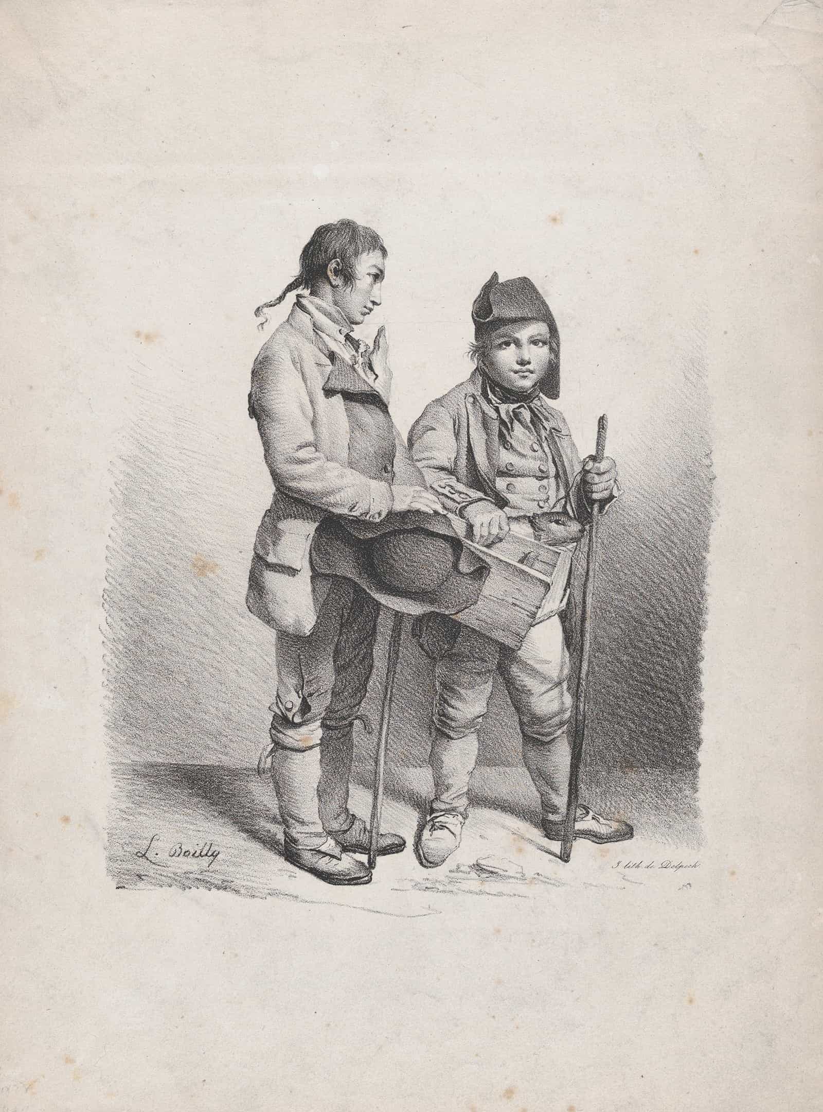 The Marmot by Louis Leopold Boilly