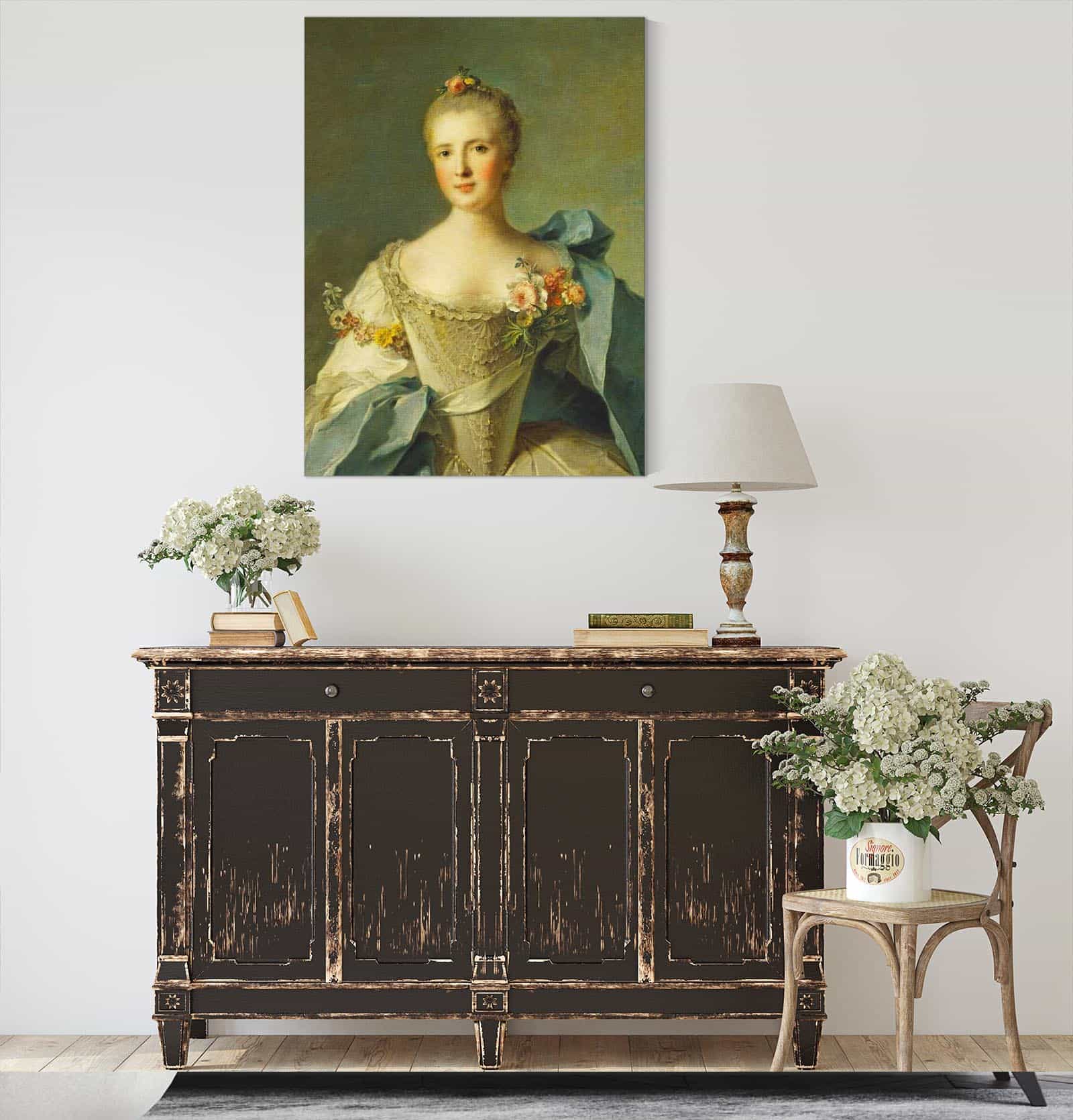 The Marquise De Belestat by Jean Marc Nattier