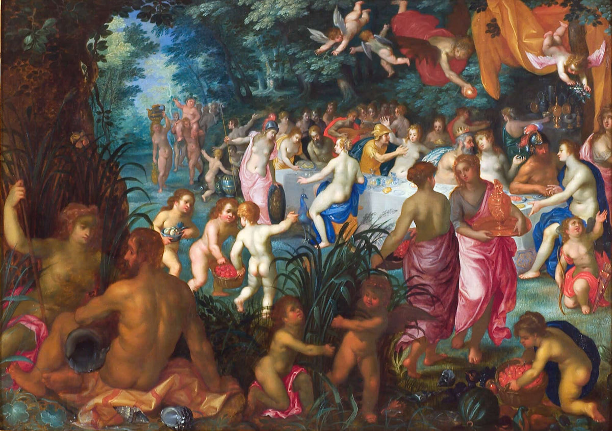 The Marriage Of Peleus And Thetis by Jan Brueghel The Elder