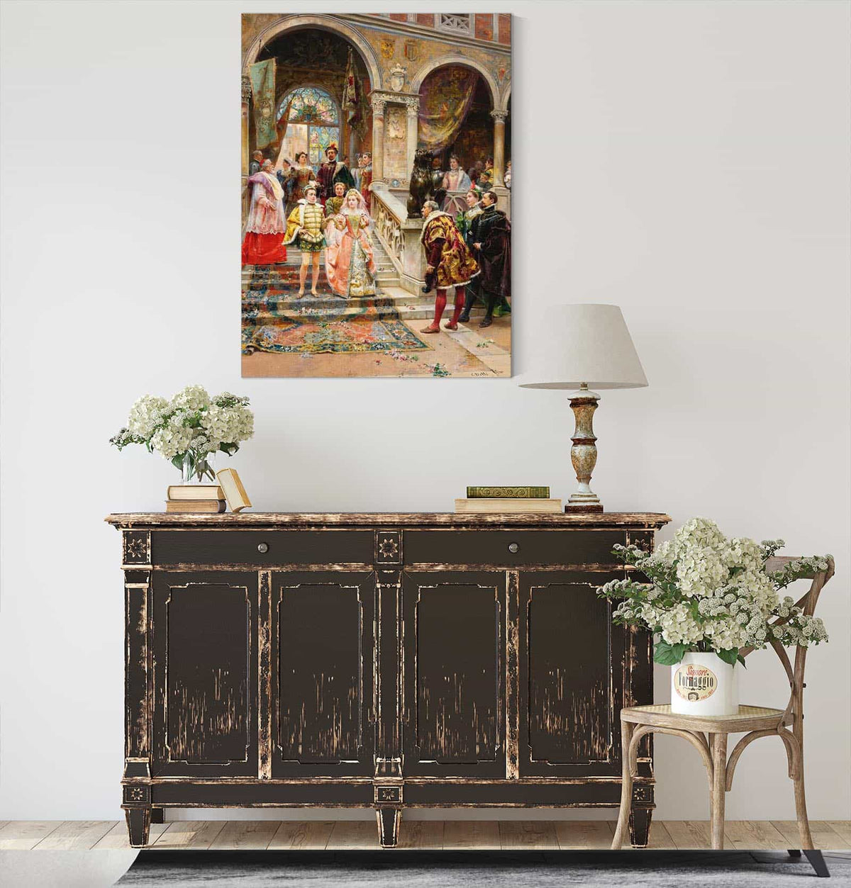 The Marriage Of The Prince by Cesare Auguste Detti