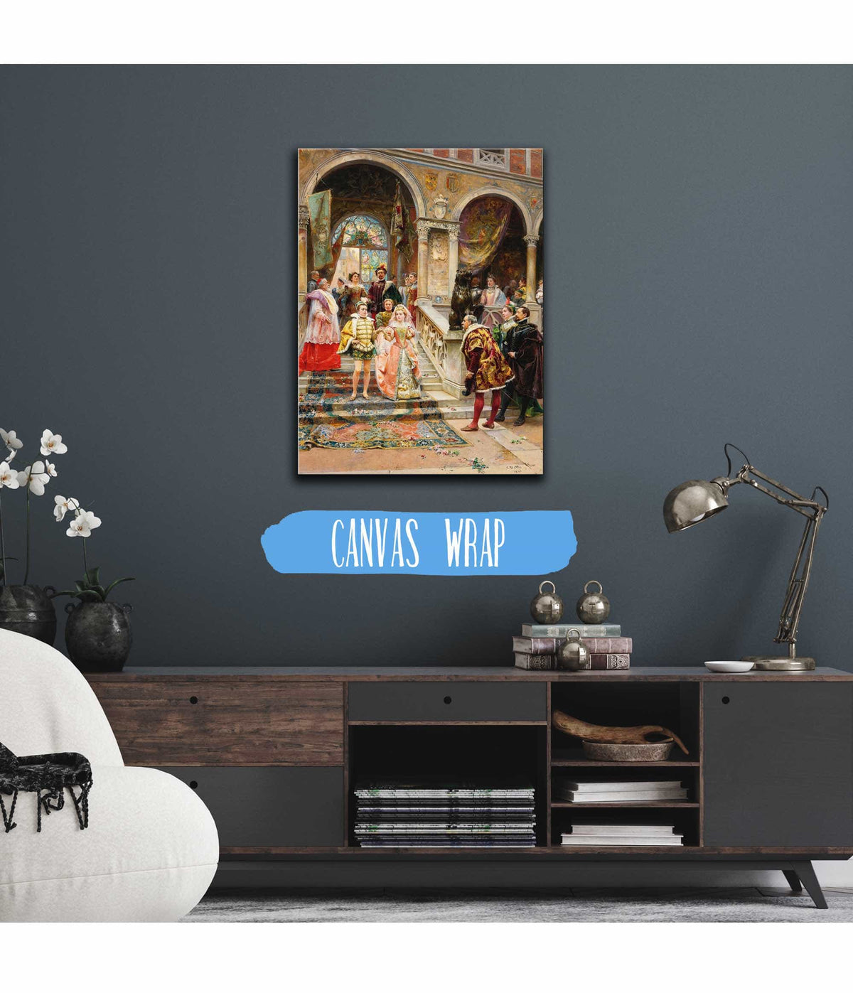 The Marriage Of The Prince by Cesare Auguste Detti