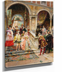 The Marriage Of The Prince by Cesare Auguste Detti