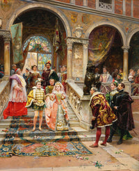 The Marriage Of The Prince by Cesare Auguste Detti