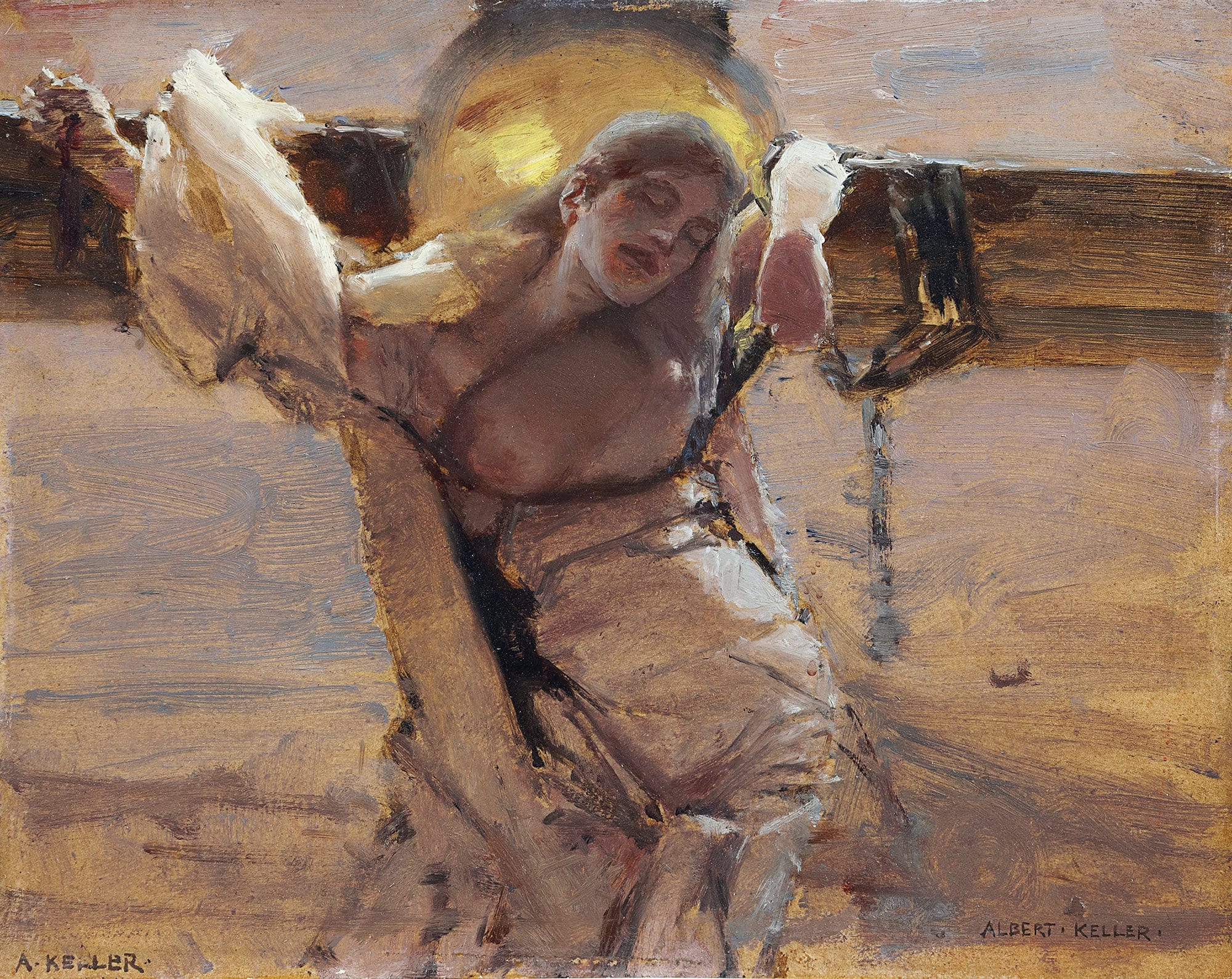 The Martyr by Albert Von Keller