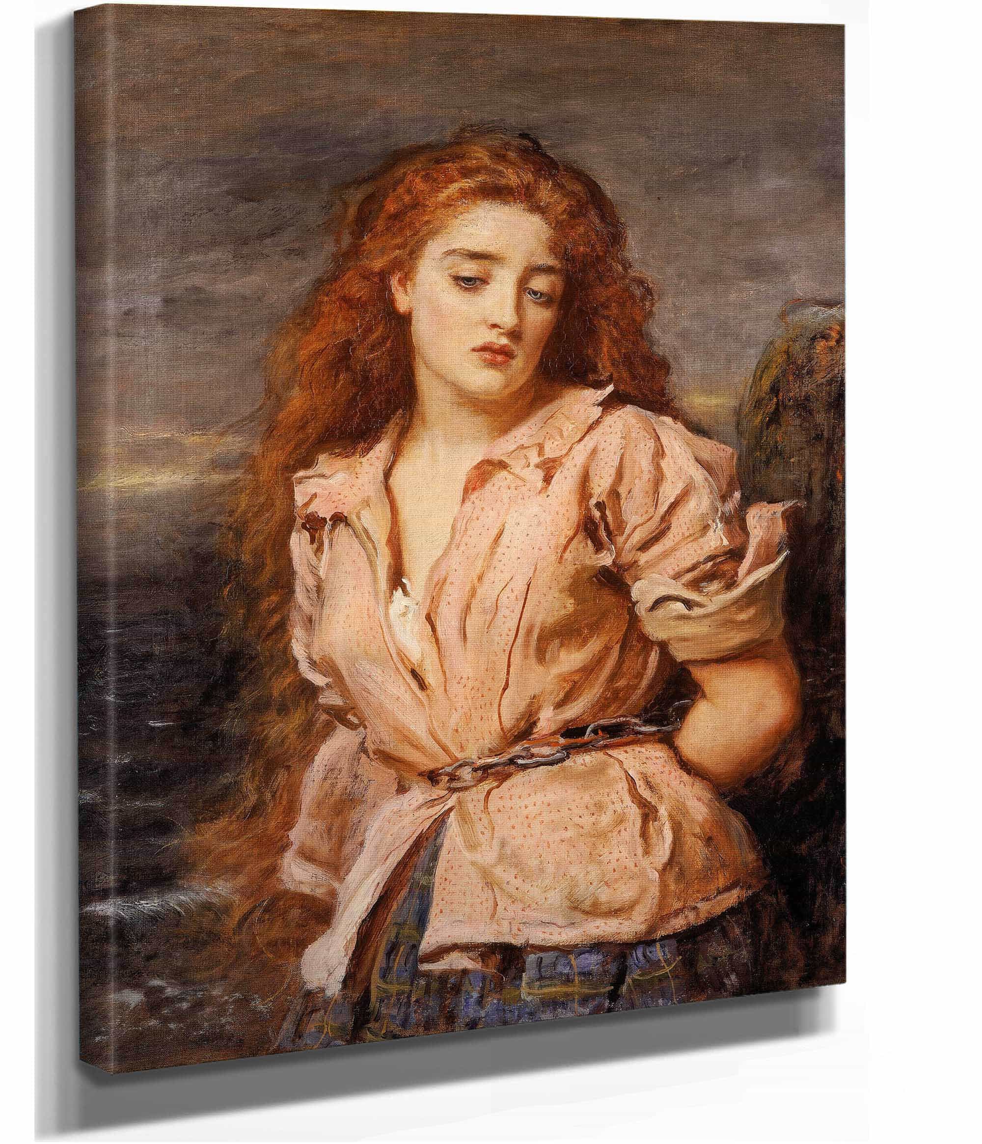 The Martyr Of The Solway About by Sir John Everett Millais