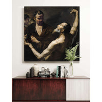 The Martyrdom Of Saint Bartholomew by Jusepe De Ribera