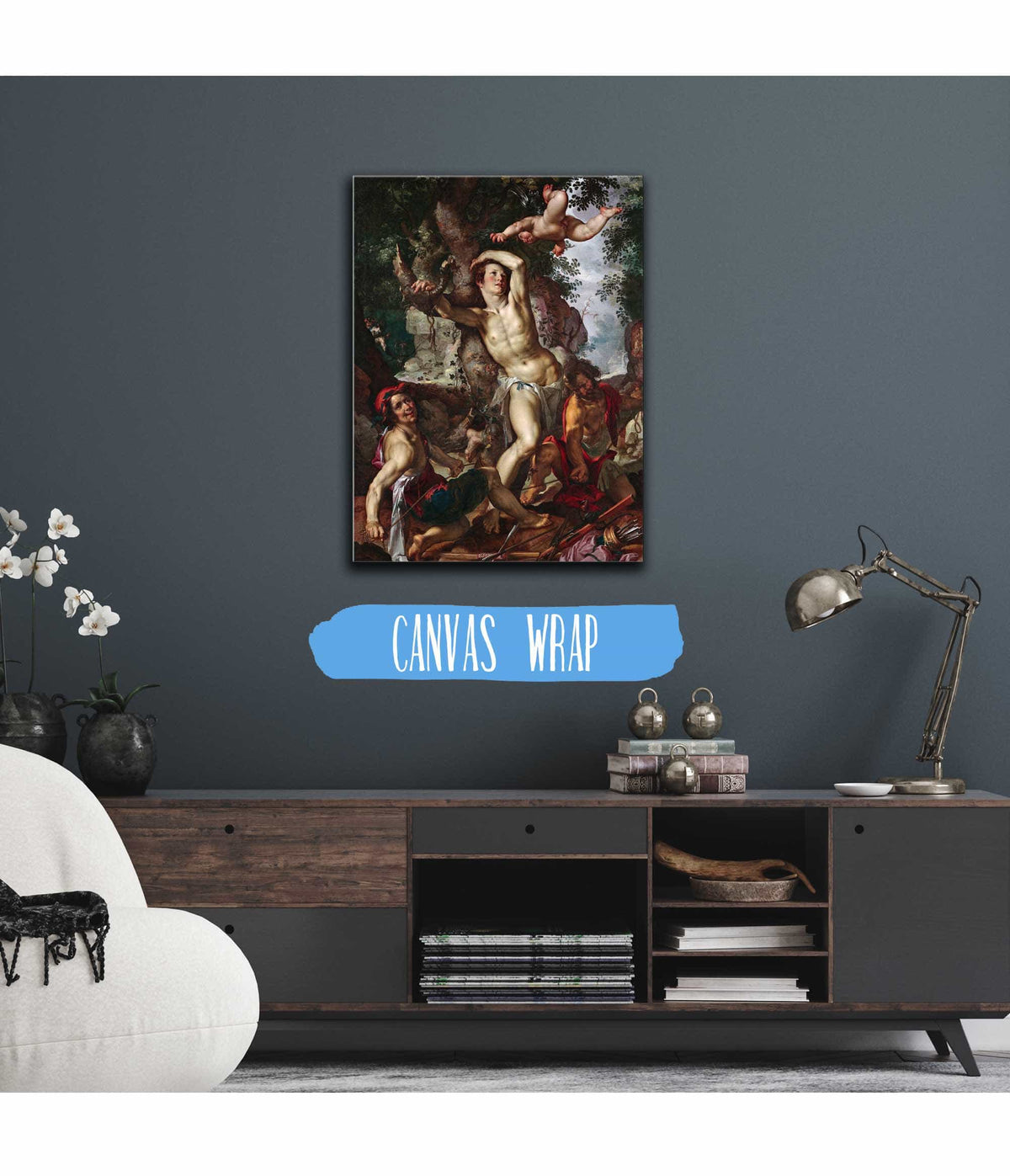 The Martyrdom Of Saint Sebastian by Joachim Wtewael