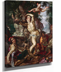 The Martyrdom Of Saint Sebastian by Joachim Wtewael