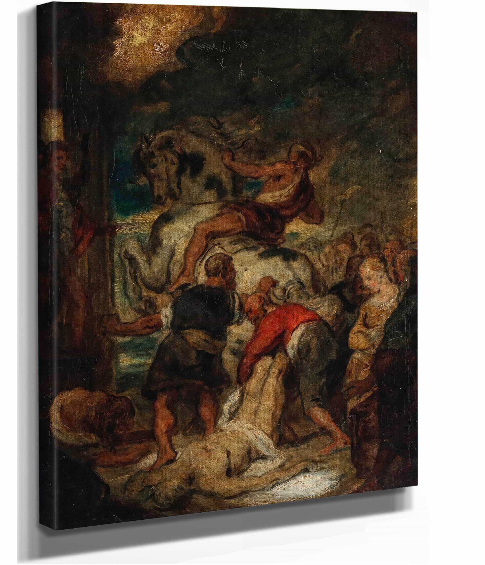 The Martyrdom Of St Hippolytus by Hans Canon