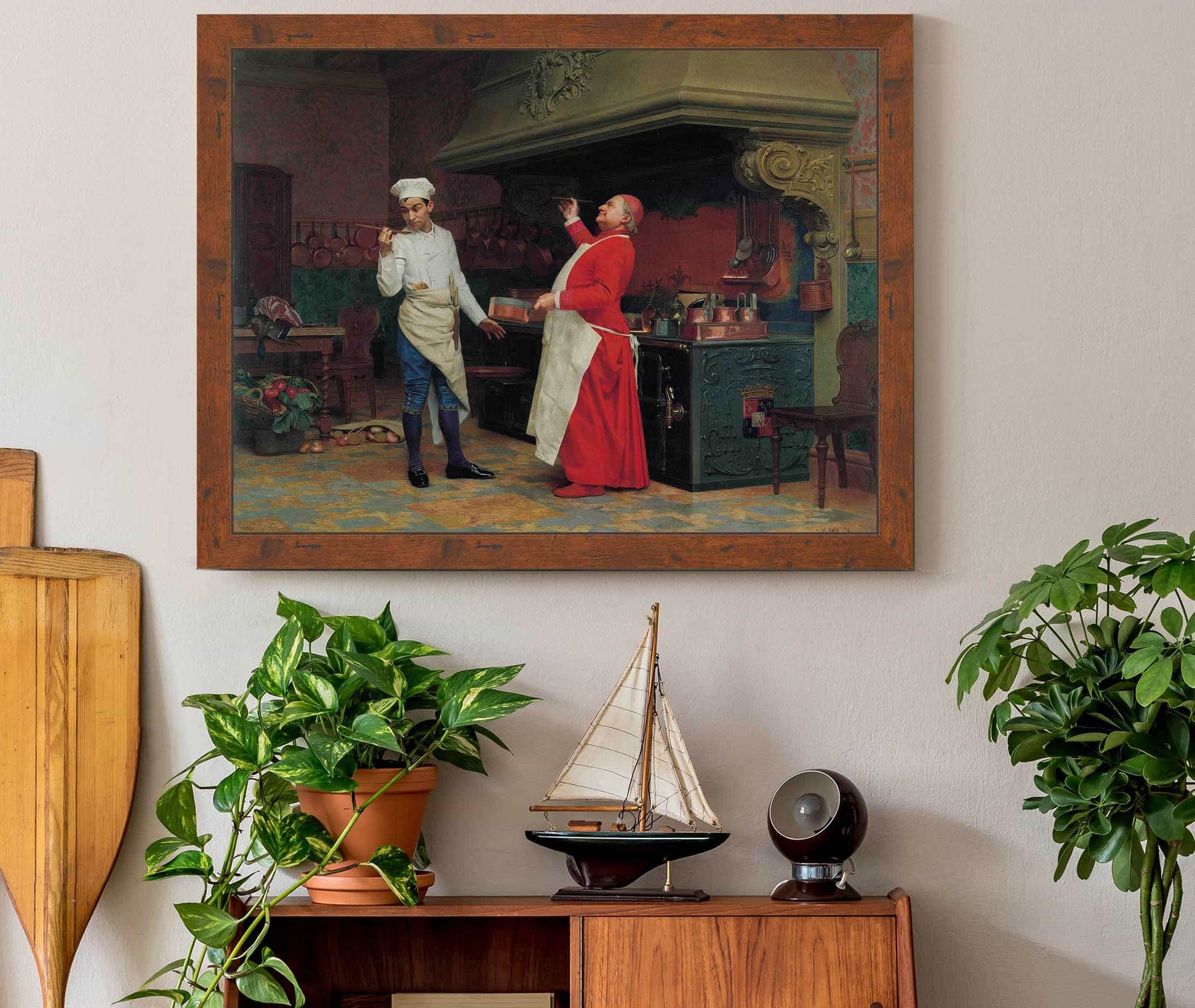 The Marvelous Sauce by Jehan Georges Vibert