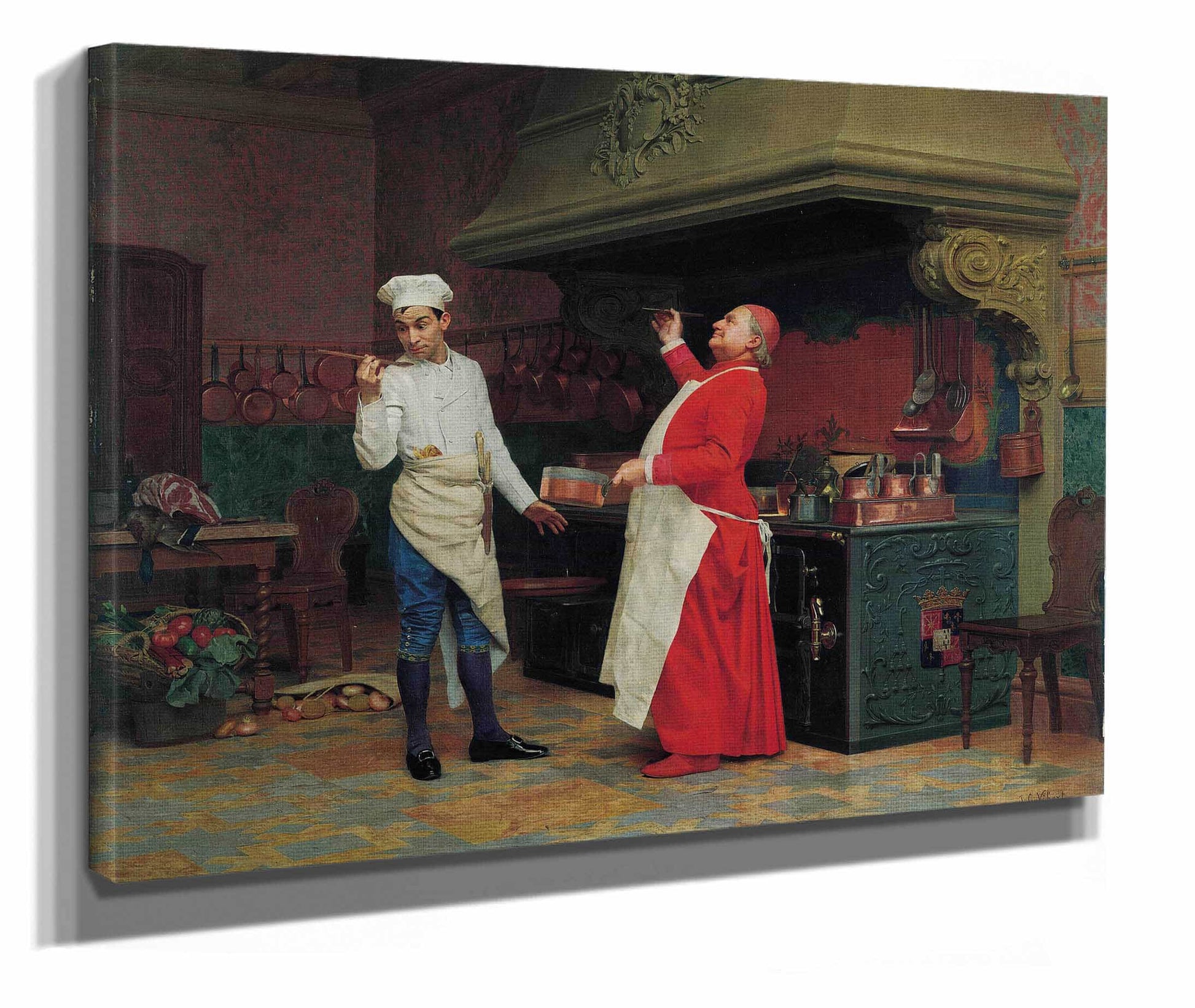The Marvelous Sauce by Jehan Georges Vibert