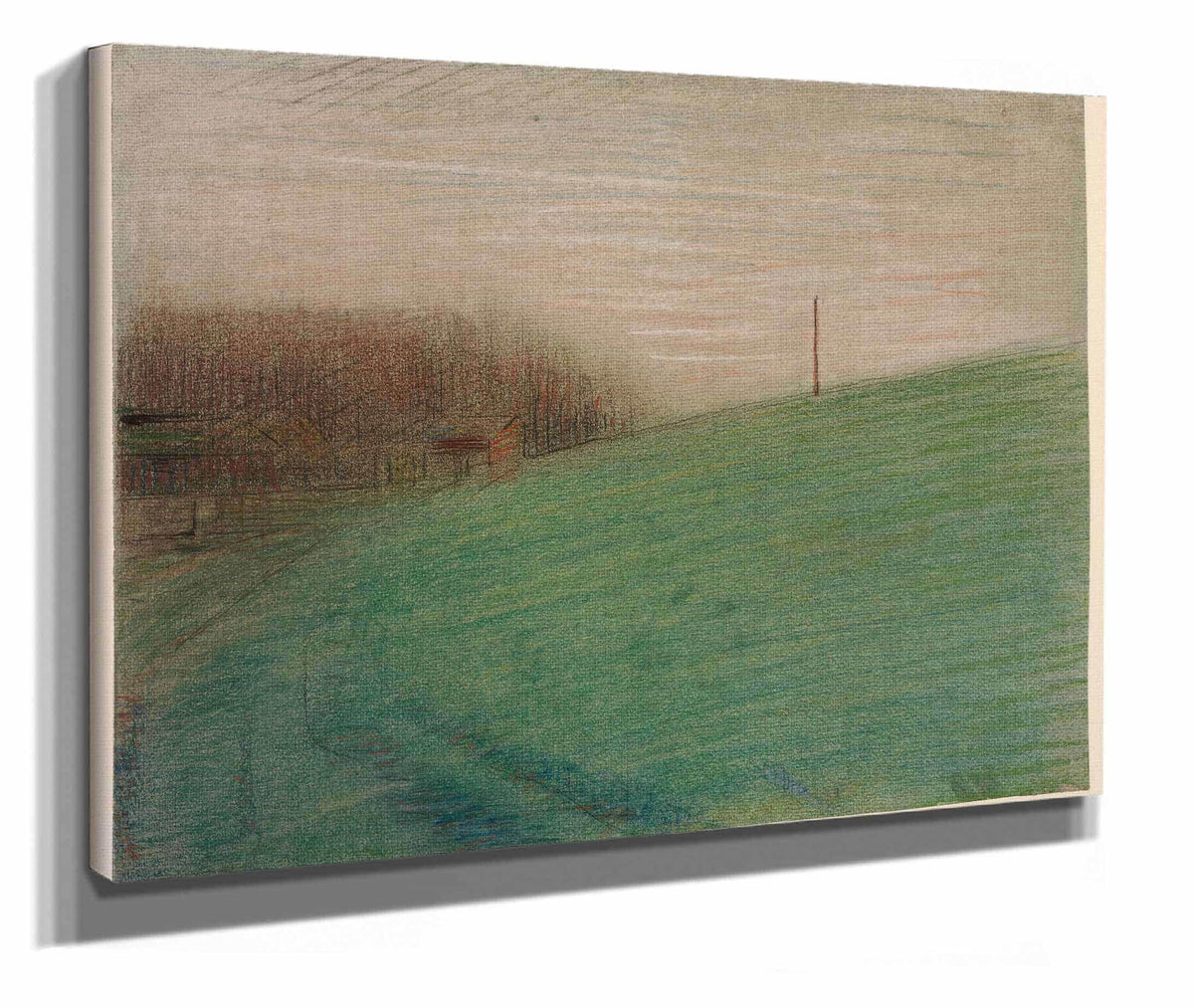 The Meadow by Georges Seurat