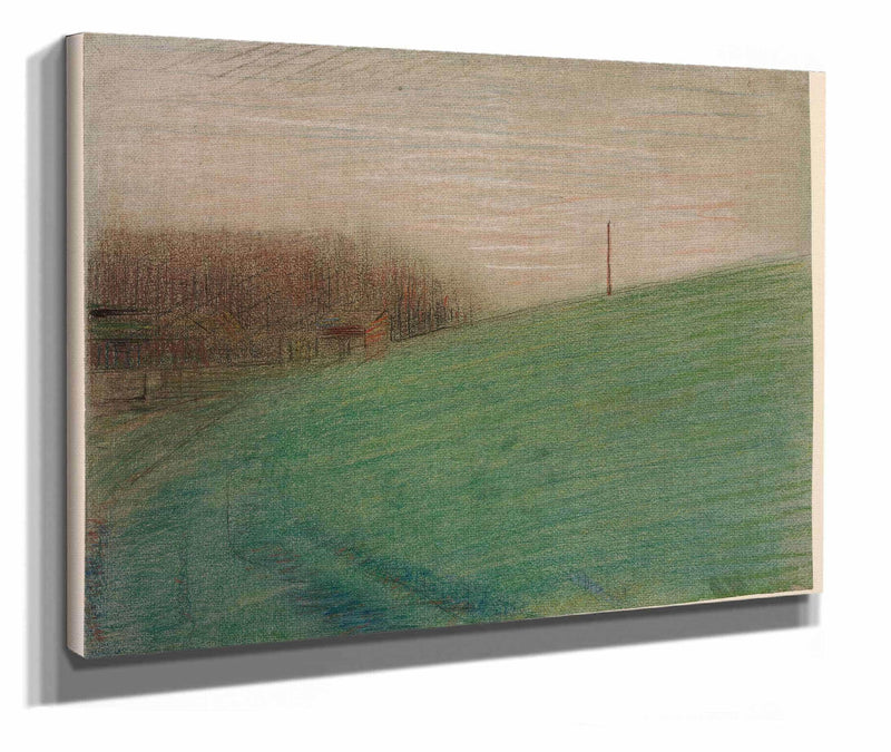 The Meadow by Georges Seurat