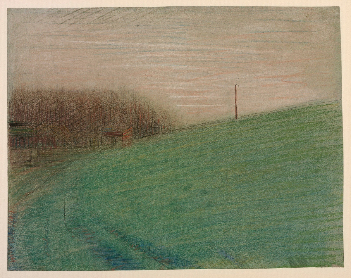 The Meadow by Georges Seurat