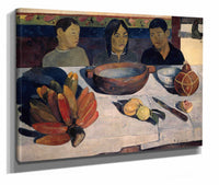 The Meal Also Called Bananas by Paul Gauguin