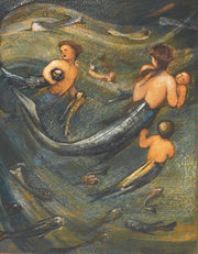 The Mermaid Family by Sir Edward Coley Burne Jones