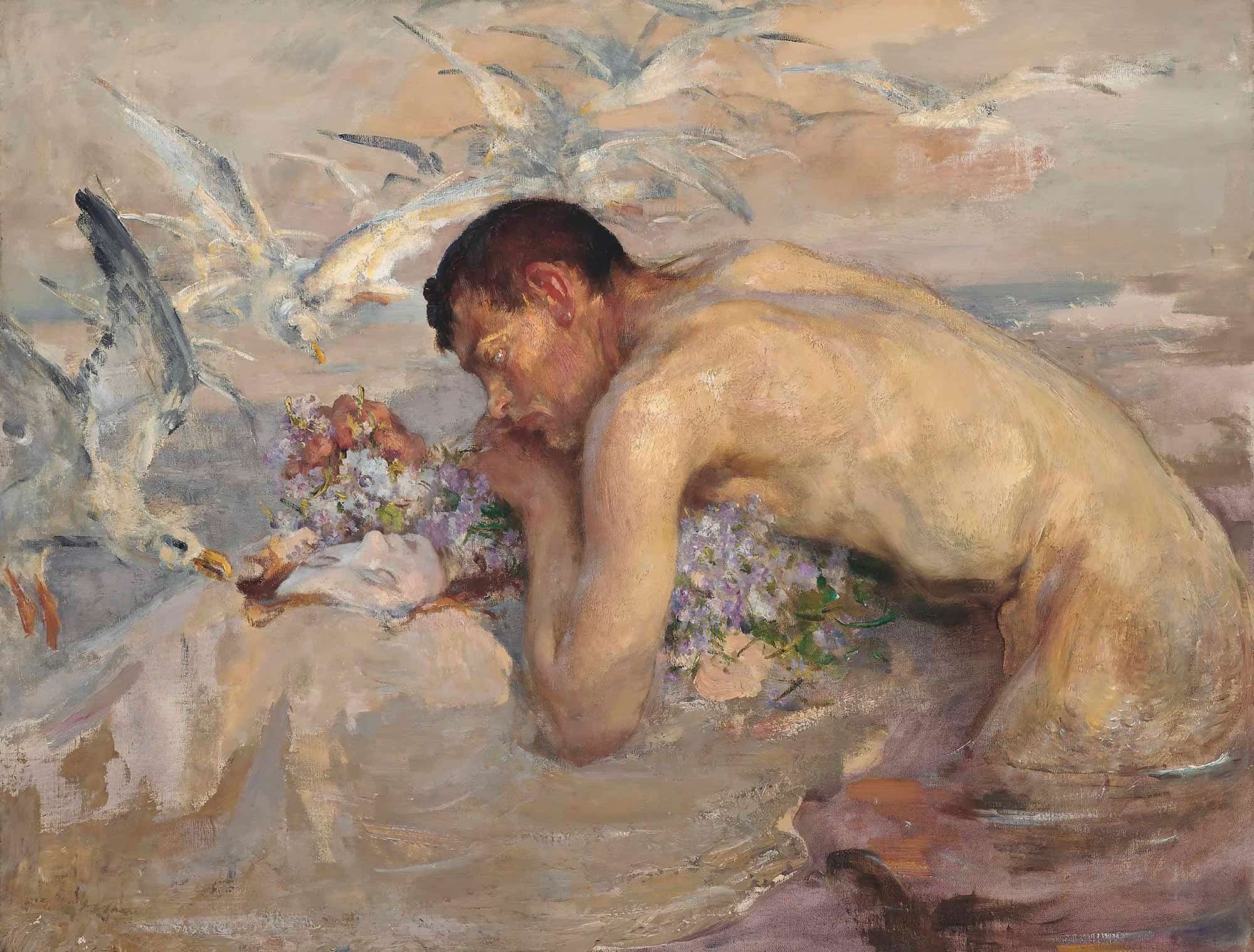 The Merman And The Maid by James Jebusa Shannon