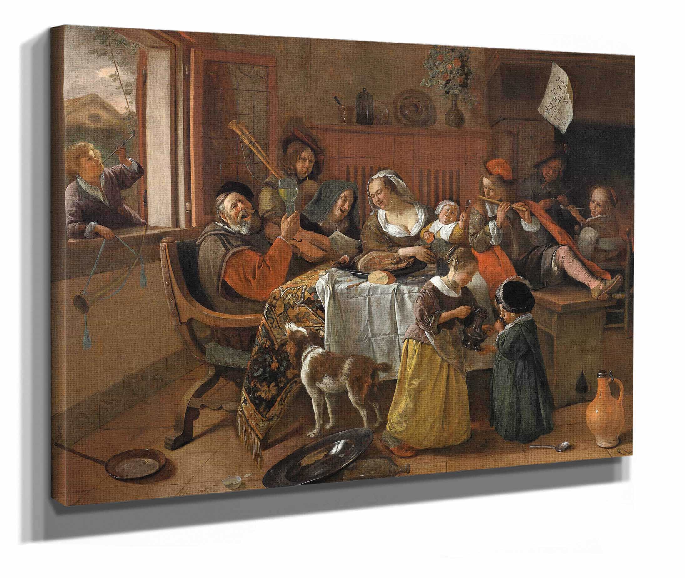 The Merry Family by Jan Steen