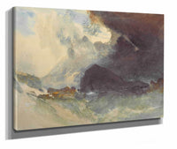 The Mewstone Devon by Joseph Mallord William Turner