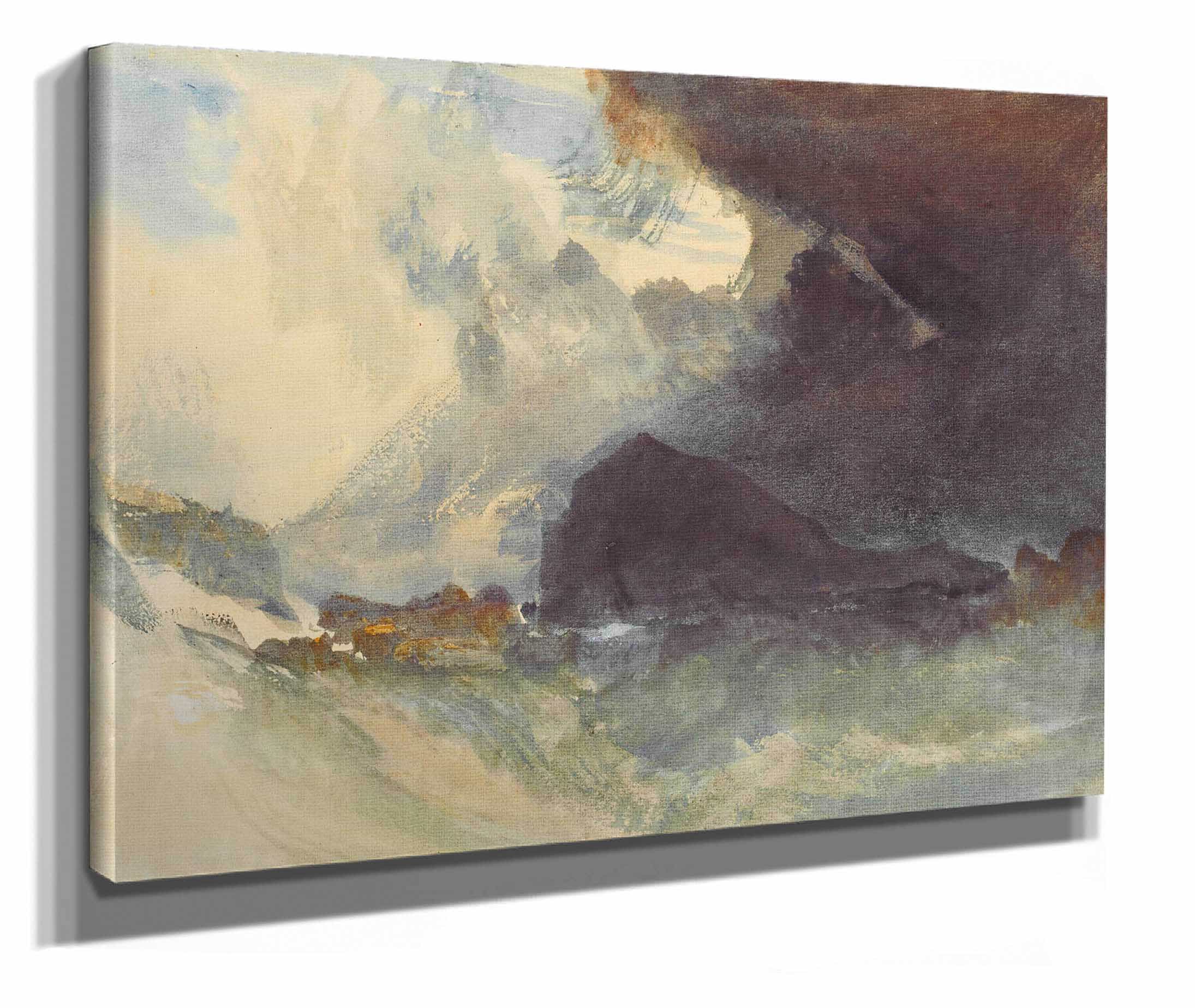 The Mewstone Devon by Joseph Mallord William Turner