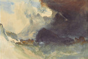 The Mewstone Devon by Joseph Mallord William Turner