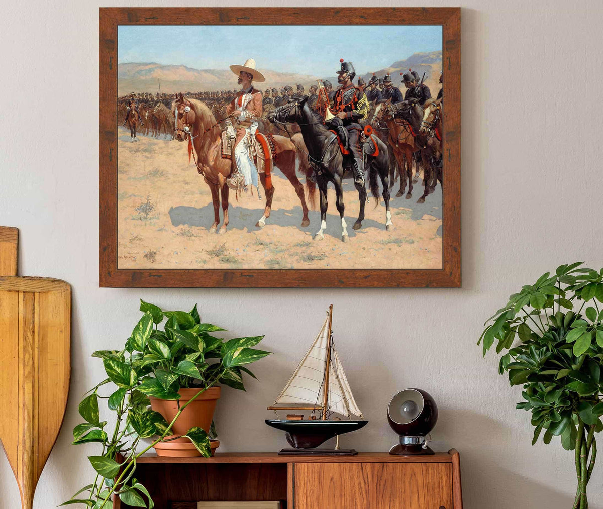 The Mexican Major by Frederic Remington