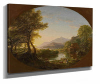 The Mill Sunset by Thomas Cole