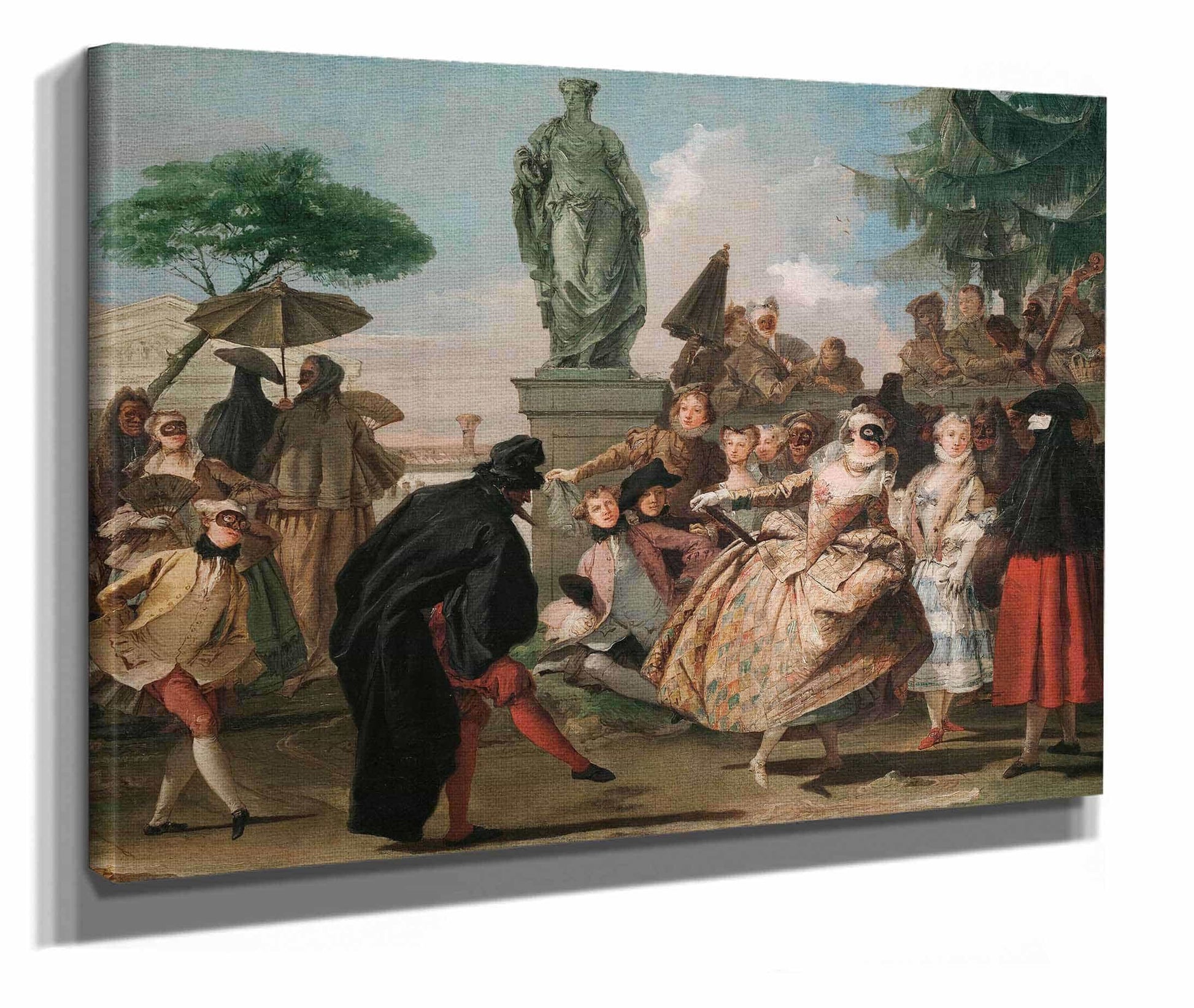 The Minuet by Giovanni Domenico Tiepolo