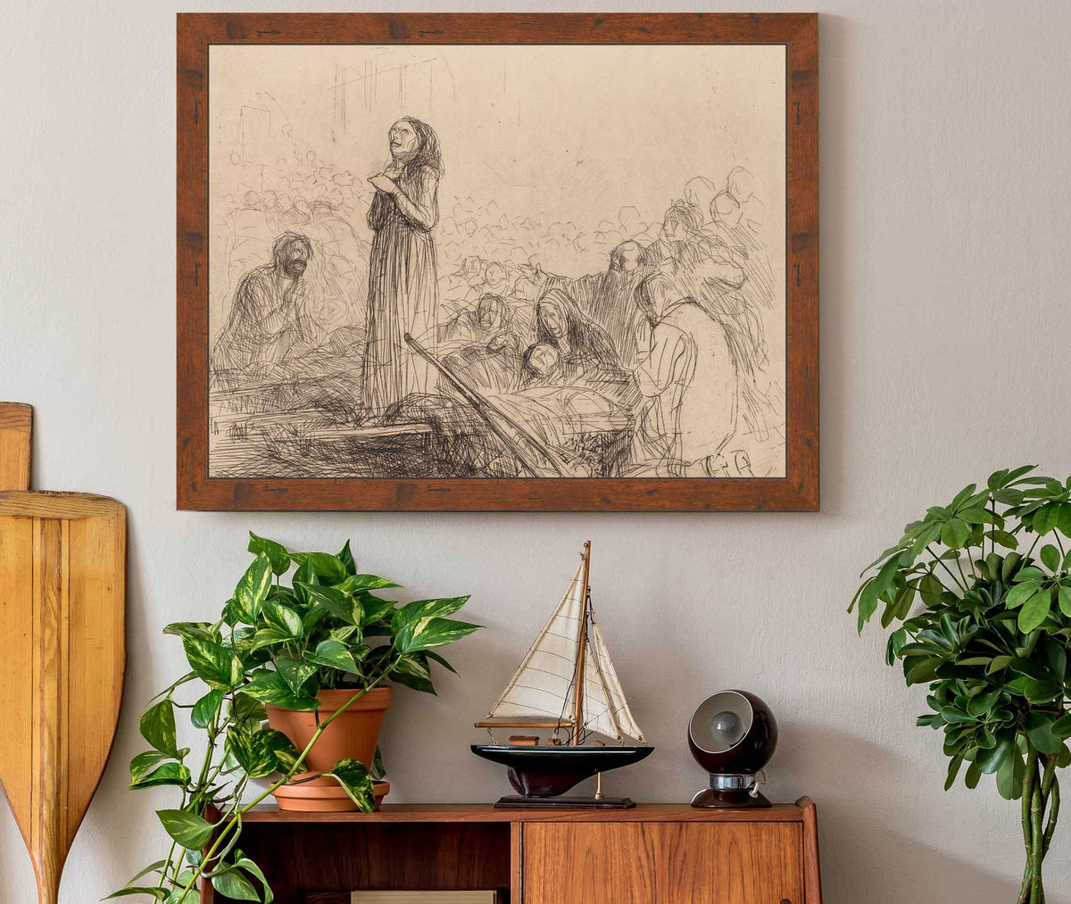 The Miracle Before The Blessed Sacrament by Jean Louis Forain