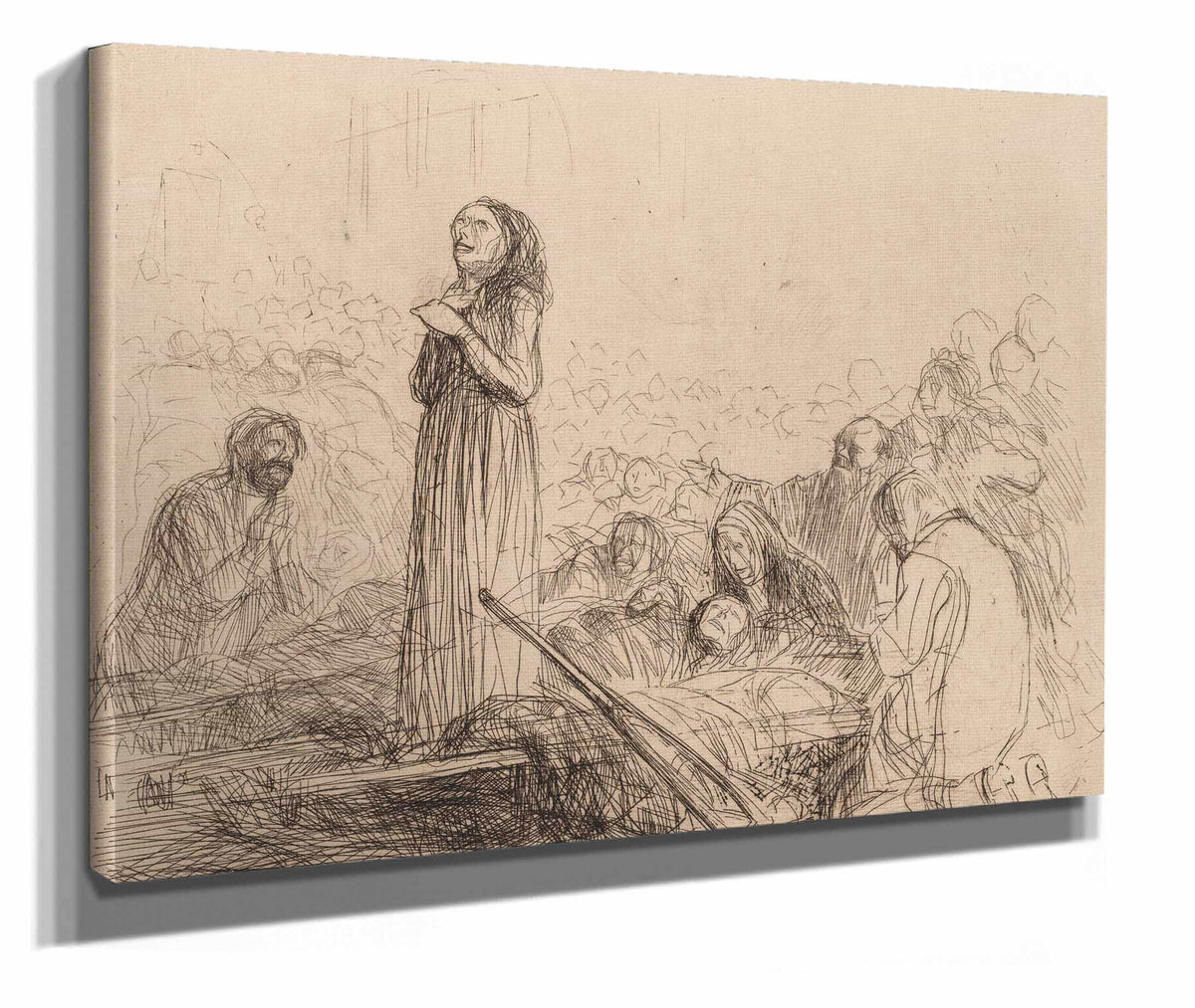 The Miracle Before The Blessed Sacrament by Jean Louis Forain