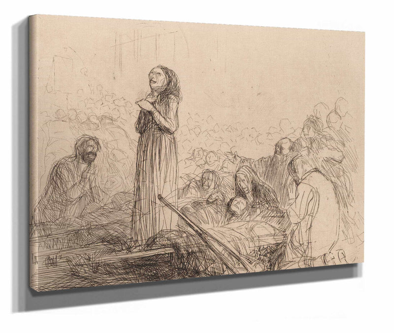 The Miracle Before The Blessed Sacrament by Jean Louis Forain