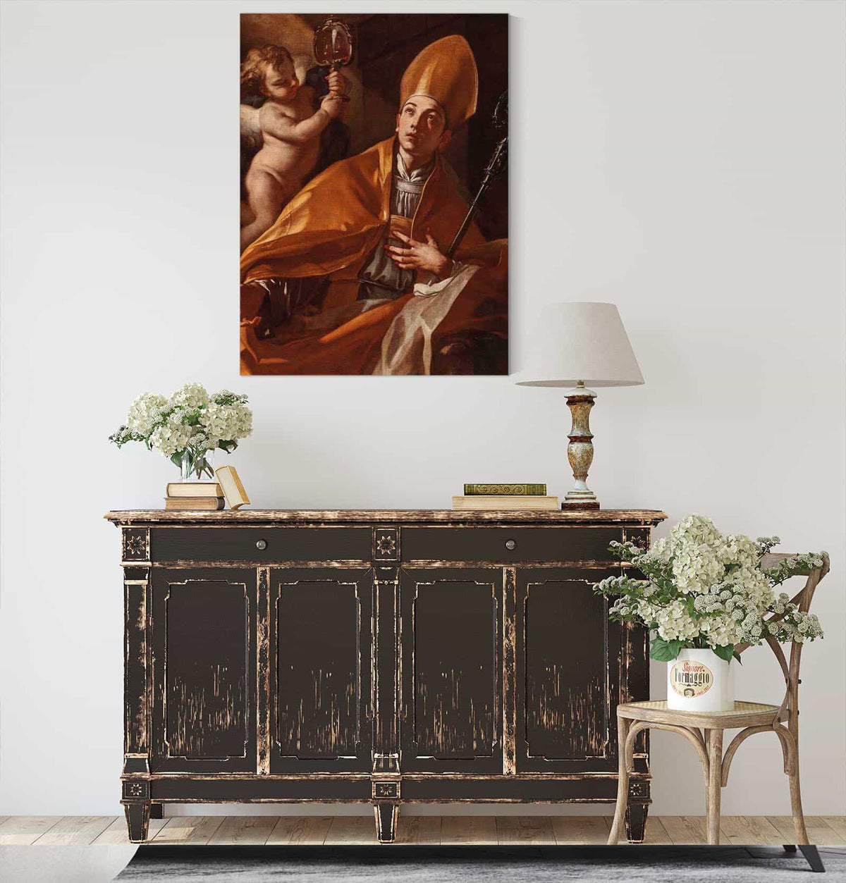 The Miracle Of San Gennaro by Francesco Solimena