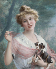 The Mischievous Puppy by Emile Vernon