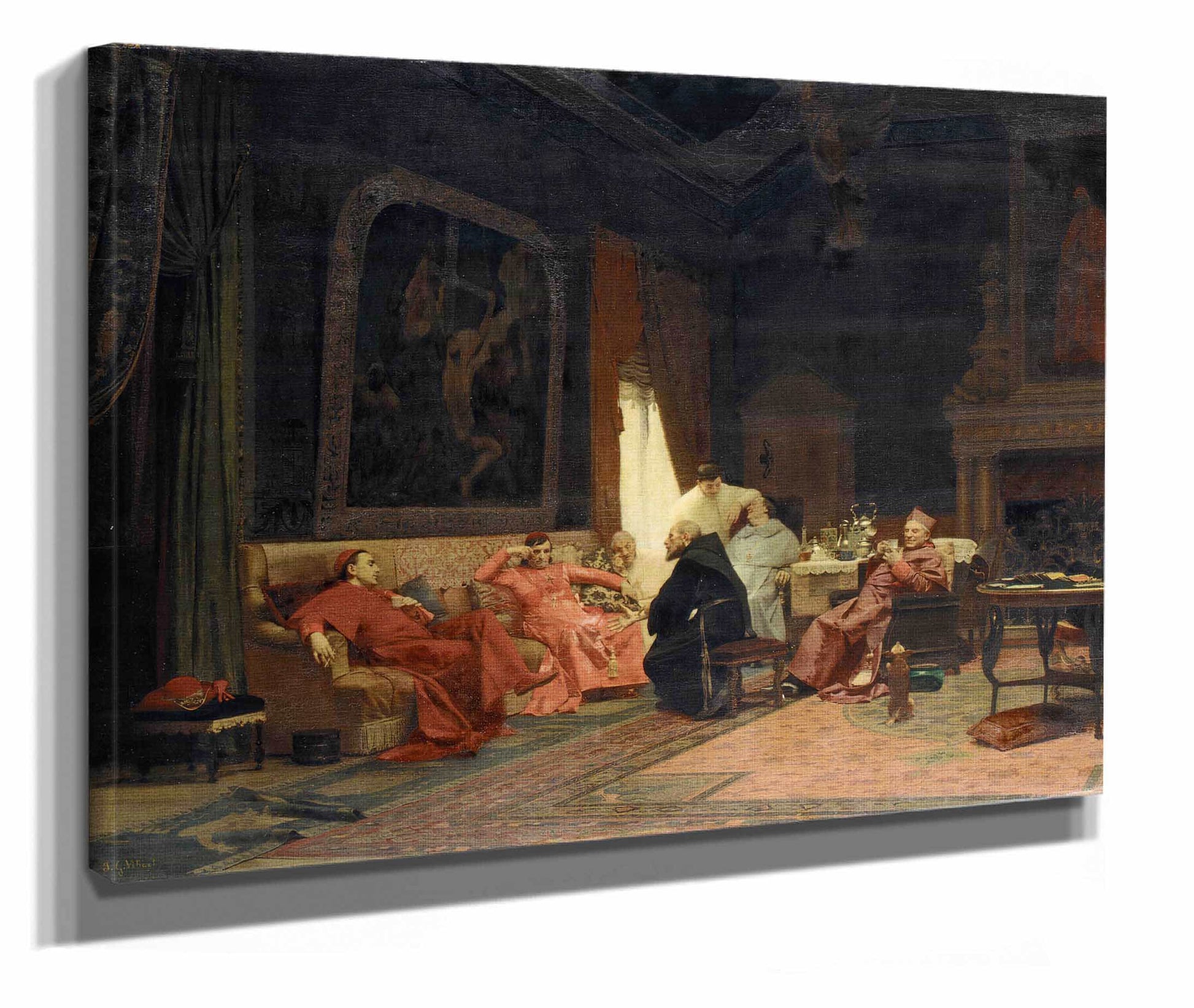 The Missionarys Adventures by Jehan Georges Vibert