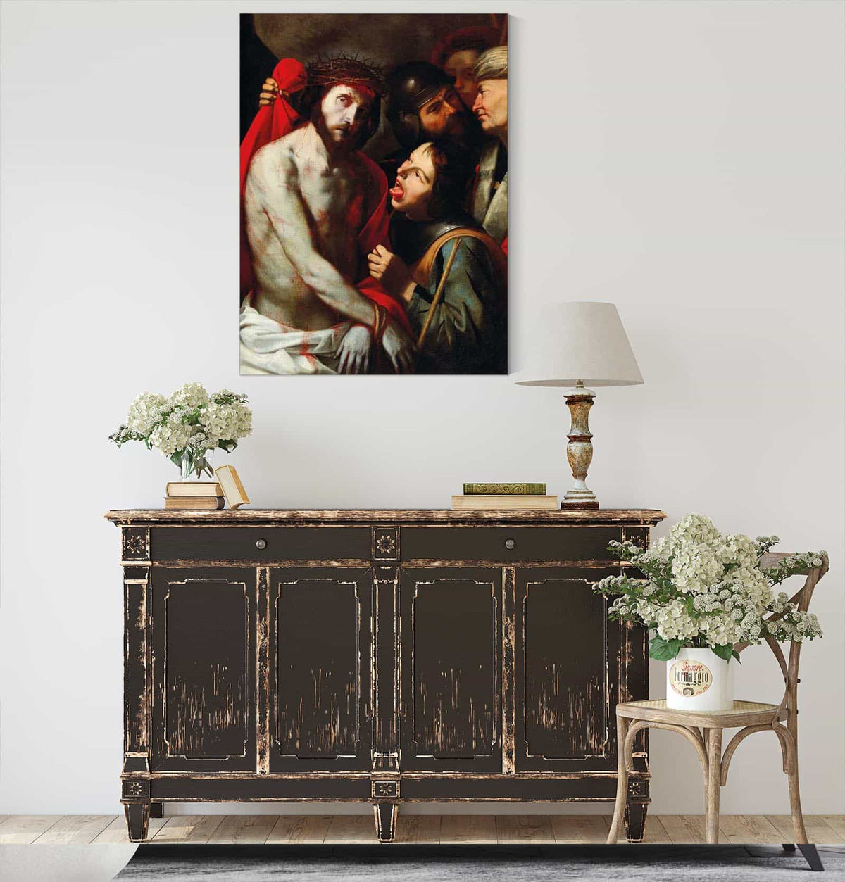 The Mocking Of Christ by Jusepe De Ribera