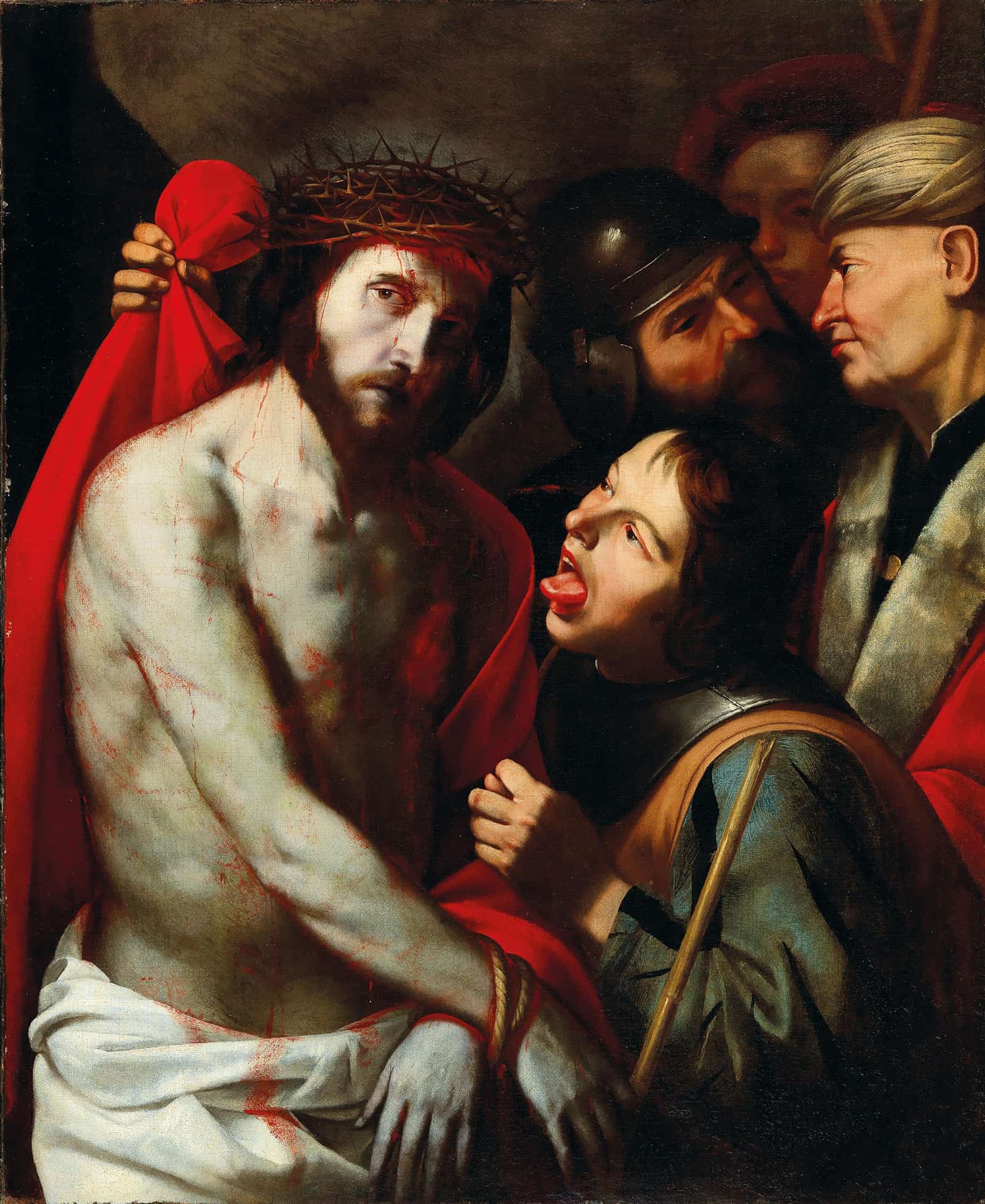 The Mocking Of Christ by Jusepe De Ribera