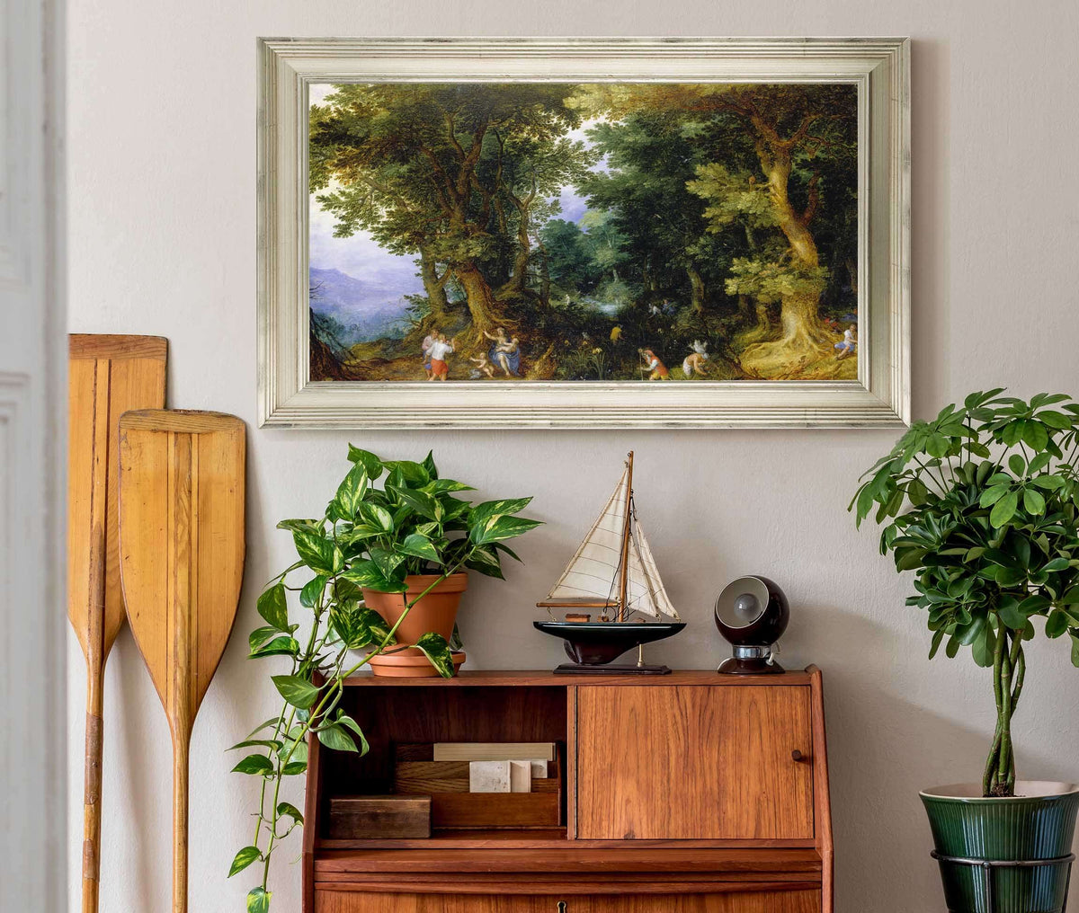 The Mocking Of Latona by Jan Brueghel The Elder