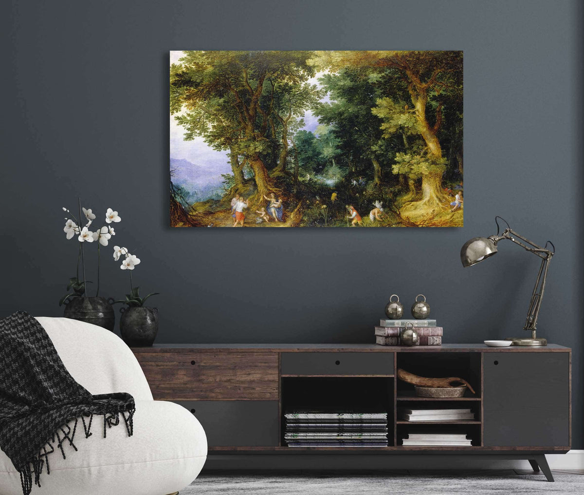 The Mocking Of Latona by Jan Brueghel The Elder