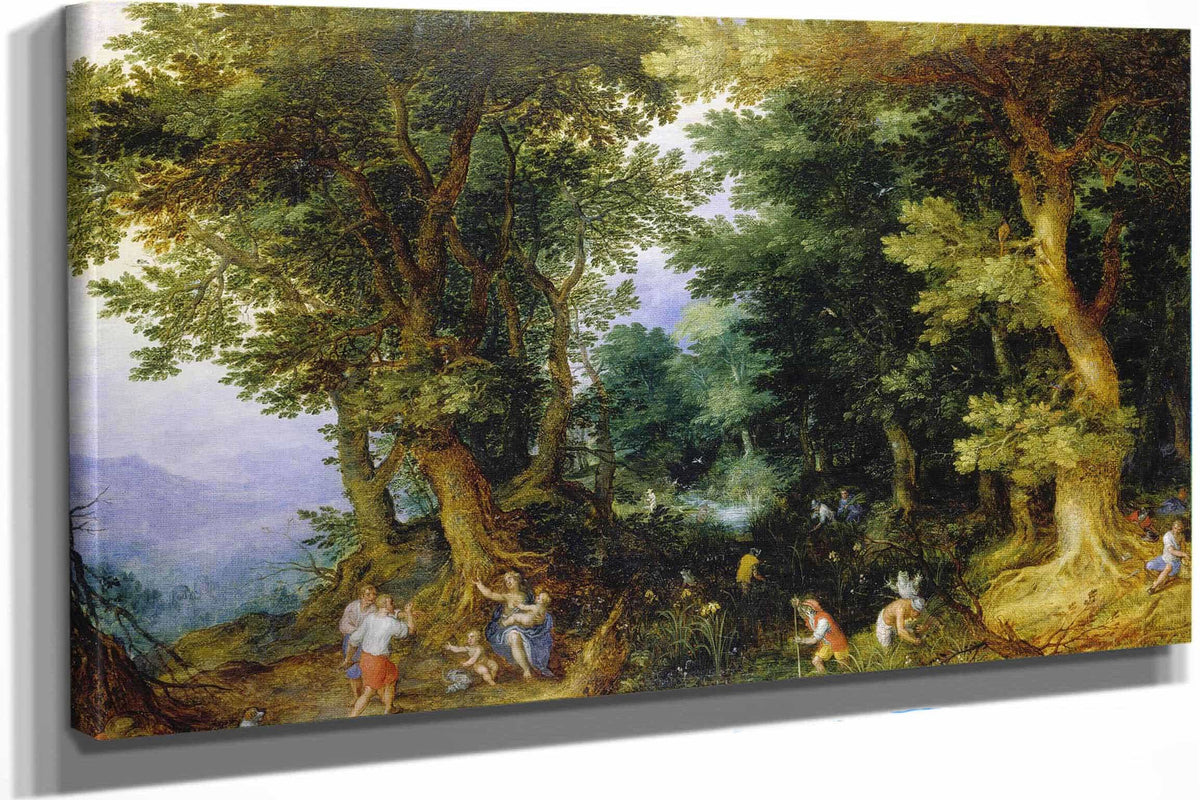 The Mocking Of Latona by Jan Brueghel The Elder