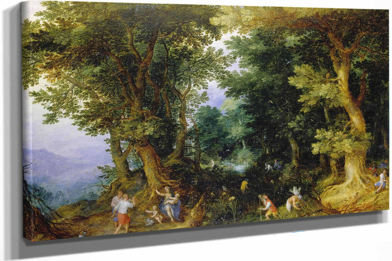 The Mocking Of Latona by Jan Brueghel The Elder