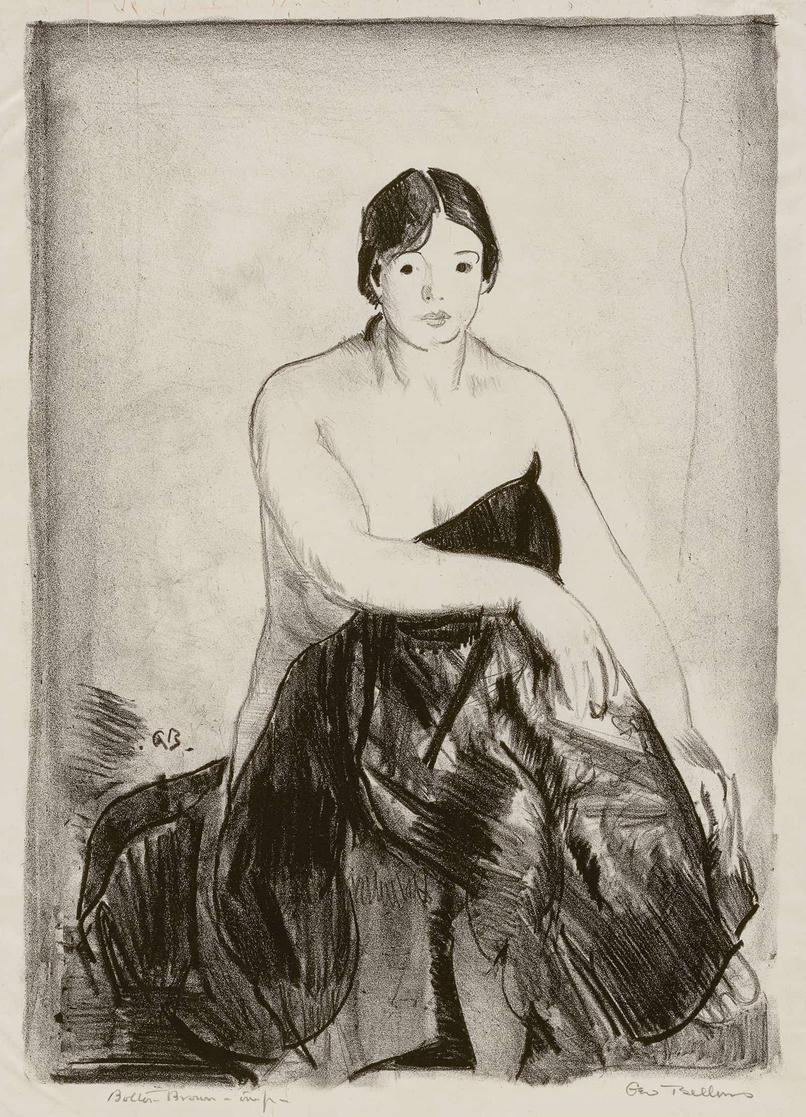 The Model by George Wesley Bellows
